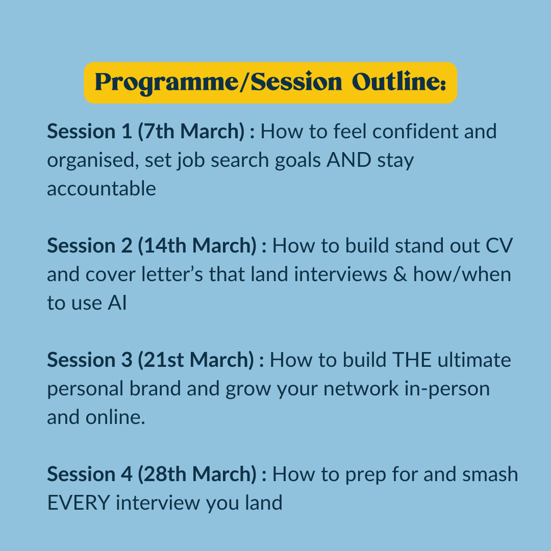 Land A Job You LOVE In 2024 Group Programme!